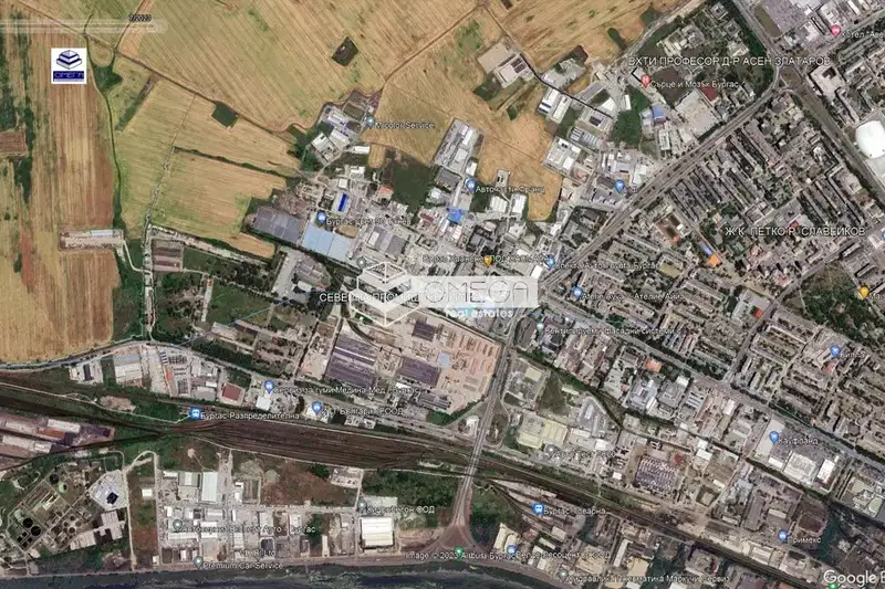 Plot in Burgas, Promishlena Zona - Sever