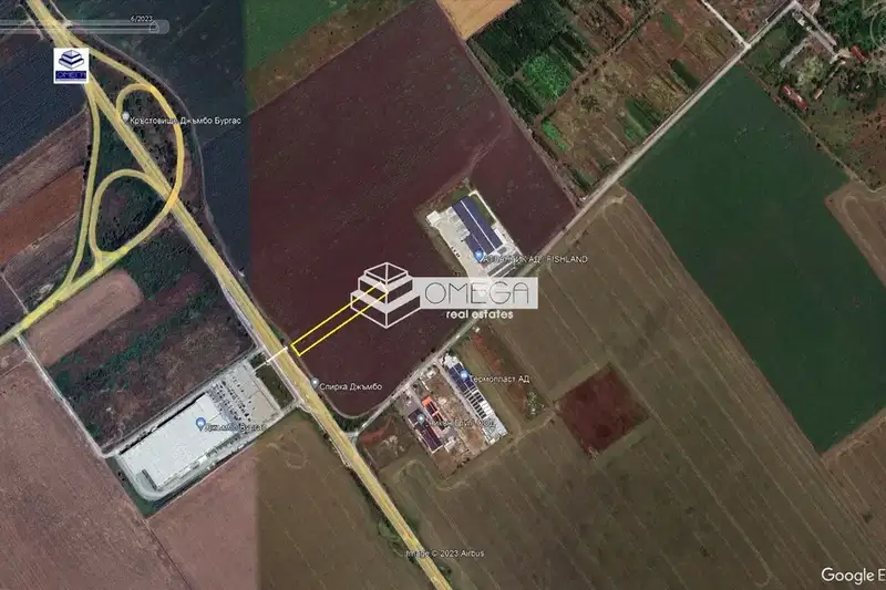 Plot in Burgas, Promishlena Zona - Sever