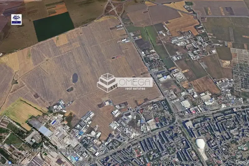 Plot in Burgas, Promishlena Zona - Sever