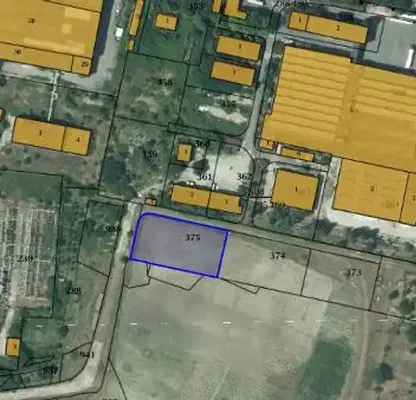 Снимка 3 — Парцел в Кърджали, Промишлена зона - Юг