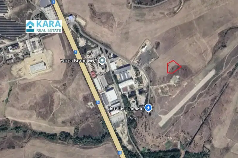 Plot in Kyrdjali, Promishlena Zona - Yug