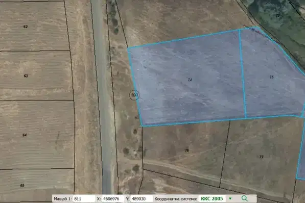 Plot in Kyrdjali, Promishlena Zona - Yug