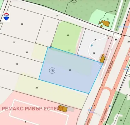 Снимка 3 — Парцел в Русе, Промишлена зона - Запад