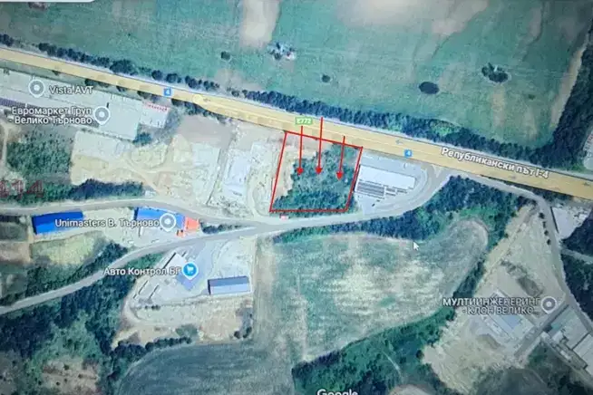 Plot in Veliko Tyrnovo, Promishlena Zona - Zapad
