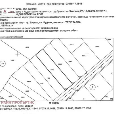 Photo 3 — Plot in Burgas, Rudnik
