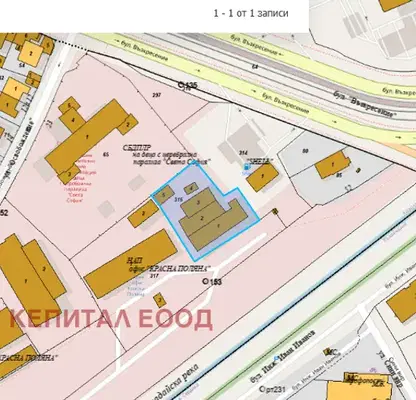Снимка 2 — Парцел в София, Сердика
