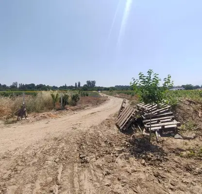 Снимка 2 — Парцел в Пазарджик, Устрем