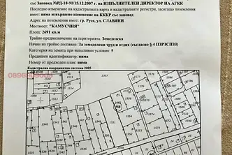 Парцел в Русе, в.з. Левента