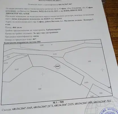 Снимка 3 — Парцел в София, в.з.Бункера