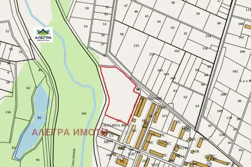 Парцел в Пазарджик, Запад