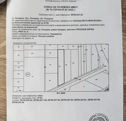 Снимка 5 — Парцел в Пловдив, Западен