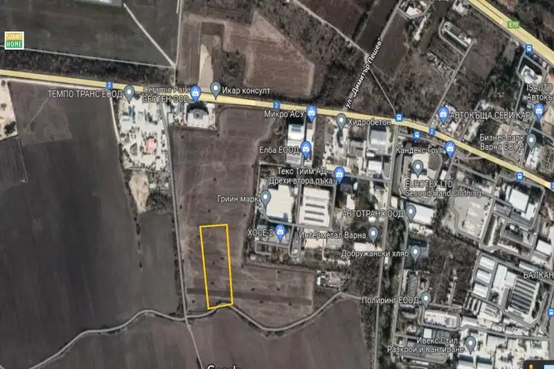 Plot in Varna, Zapadna Promishlena Zona