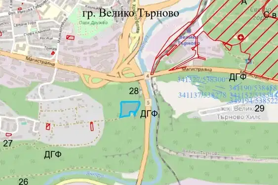 Plot in Veliko Tyrnovo, Zona B