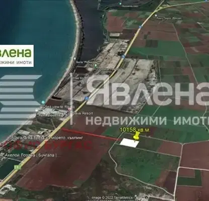 Снимка 2 — Парцел в Бургас, Ахелой