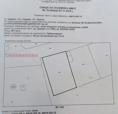 Photo 2 — Plot in Oblast Burgas, Carevo