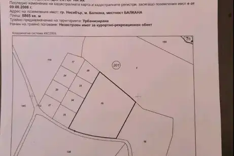 Парцел в Бургас, Несебър