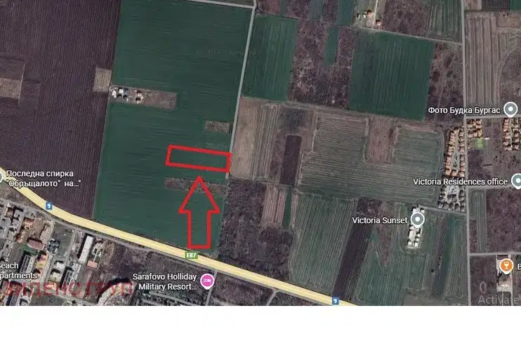 Парцел в Бургас, Поморие