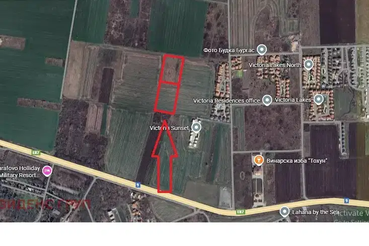 Парцел в Бургас, Поморие