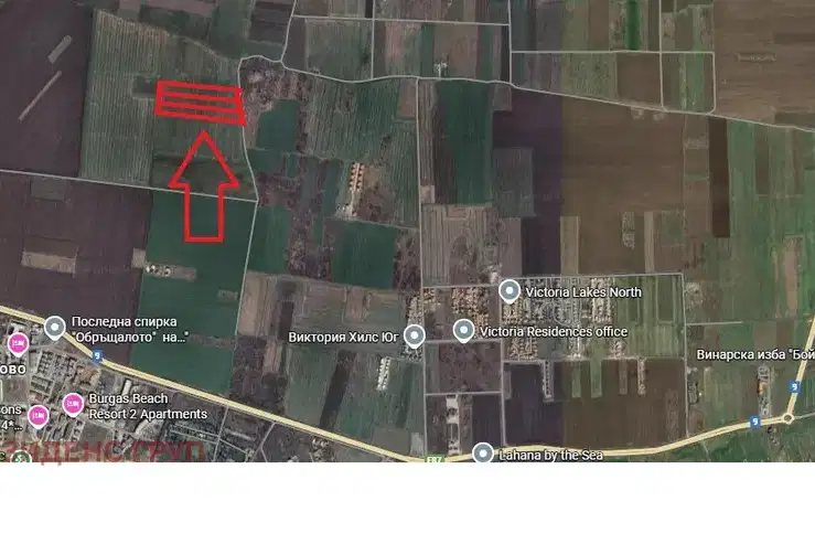 Парцел в Бургас, Поморие