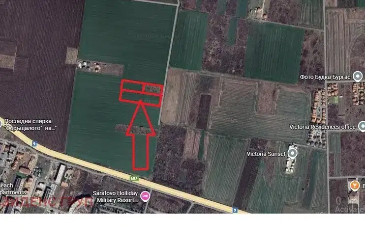 Парцел в Бургас, Поморие