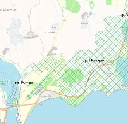Снимка 4 — Парцел в Бургас, Поморие