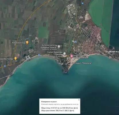 Photo 2 — Plot in Burgas, Pomorie