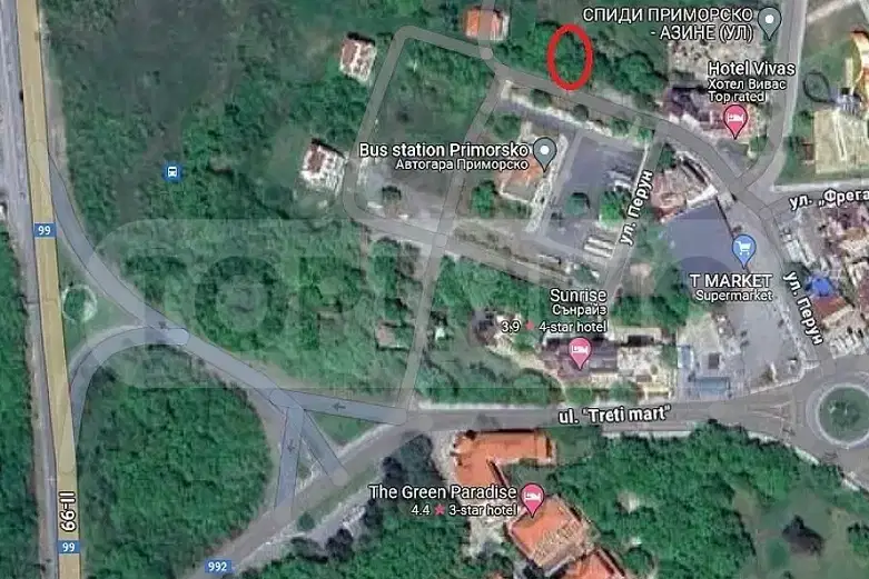 Парцел в Бургас, Приморско