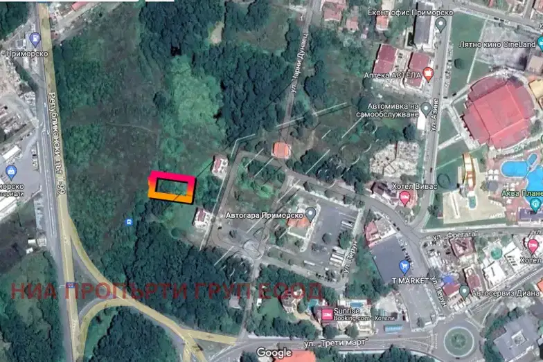 Парцел в Бургас, Приморско
