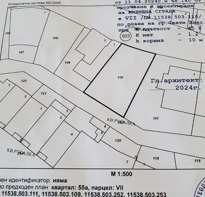 Снимка 2 — Парцел в Бургас, Свети Влас