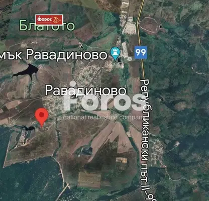 Снимка 4 — Парцел в Бургас, с. Равадиново