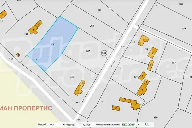 Парцел в Добрич, с. Храброво