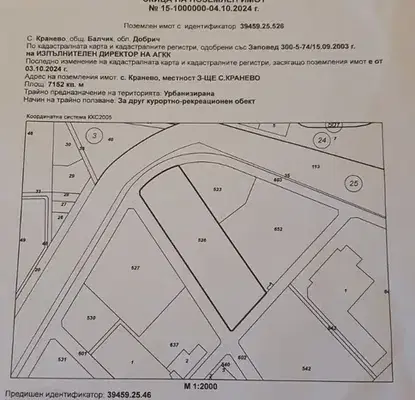 Photo 2 — Plot in Oblast Dobrich, Kranevo