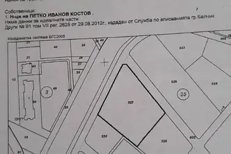 Парцел в Добрич, с. Кранево