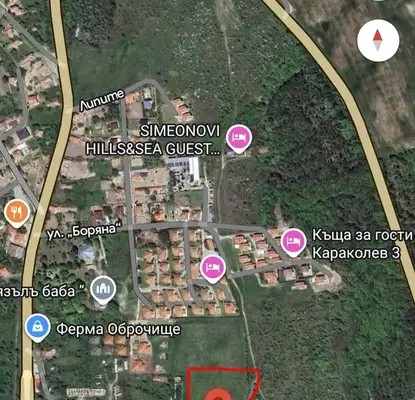 Снимка 2 — Парцел в Добрич, с. Оброчище