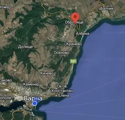 Снимка 3 — Парцел в Добрич, с. Оброчище