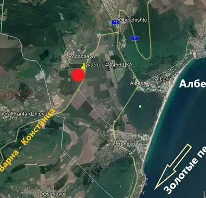 Снимка 2 — Парцел в Добрич, с. Рогачево