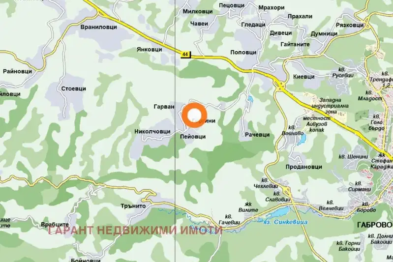 Парцел в Габрово, с. Гергини