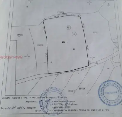 Снимка 2 — Парцел в Габрово, с. Попари