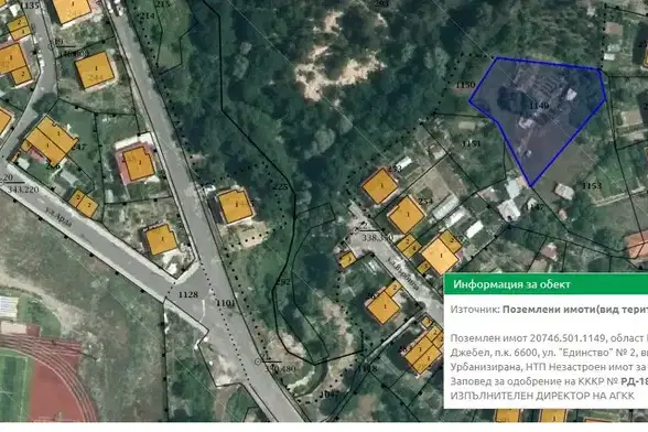 Plot in Kyrdjali, Djebel
