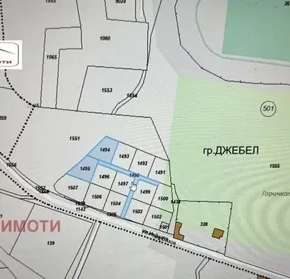 Снимка 3 — Парцел в Кърджали, Джебел