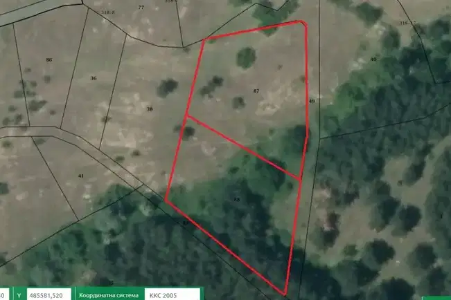 Plot in Kyrdjali, Brosh