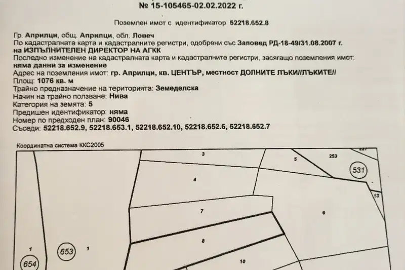 Plot in Oblast Lovech, Aprilci