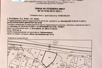 Парцел в Ловеч, с. Българене