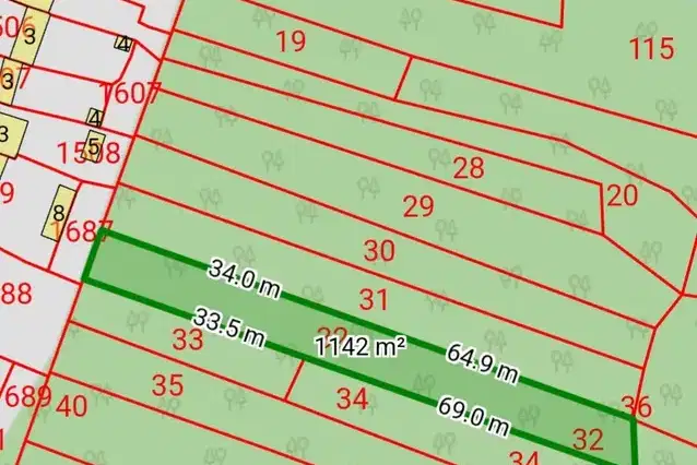 Plot in Oblast Lovech, Cherni Osym