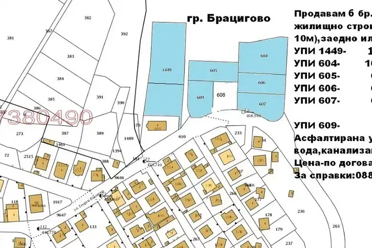 Парцел в Пазарджик, Брацигово