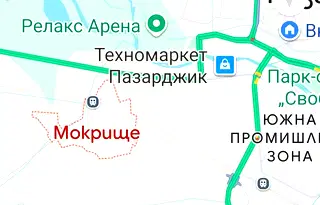 Парцел в Пазарджик, с. Мокрище