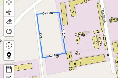 Парцел в Перник, Радомир