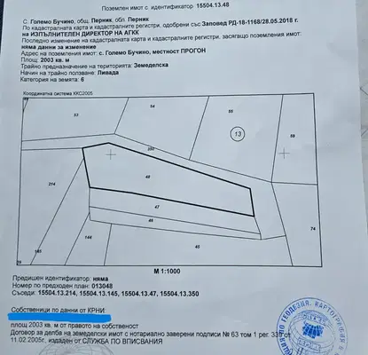 Photo 4 — Plot in Oblast Pernik, Golemo Buchino