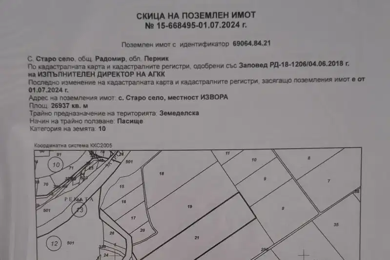 Plot in Oblast Pernik, Staro Selo