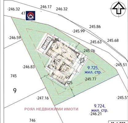 Снимка 4 — Парцел в Пловдив, Куклен